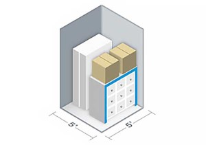 5X5 self storage unit